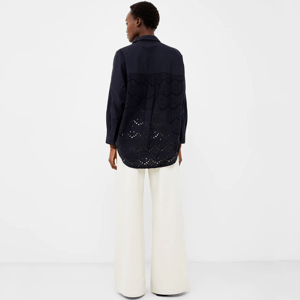 French Connection Appelona Broderie Anglaise Shirt